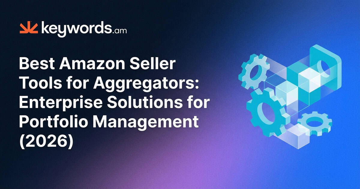 Keywords.am best amazon seller tools for aggregators enterprise portfolio dashboard visualization