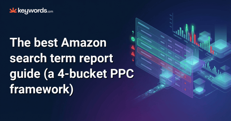 The best Amazon search term report guide (a 4-bucket PPC framework)